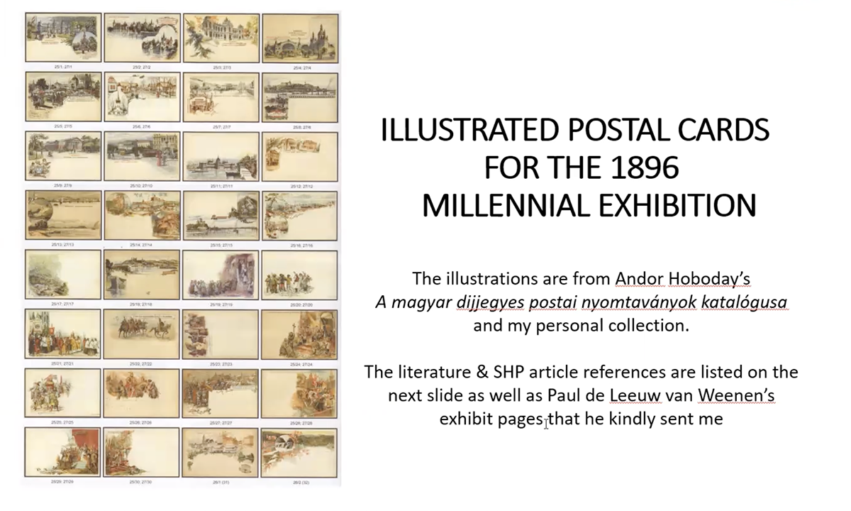 Illustrated Postal Cards for the 1896 Millennial Exhibition
